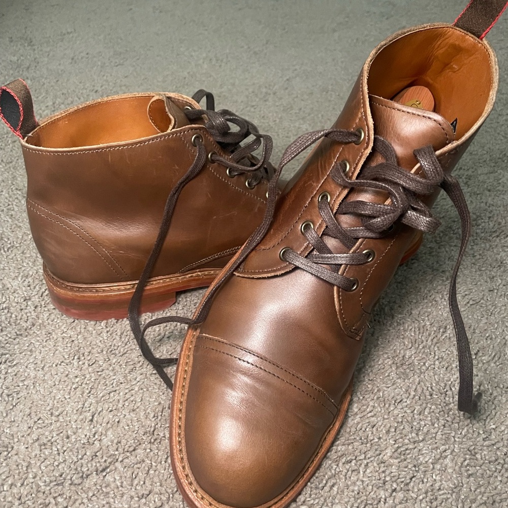 Allen Edmonds Patton Weatherproof Cap-Toe Boot with Chromexcel Leather